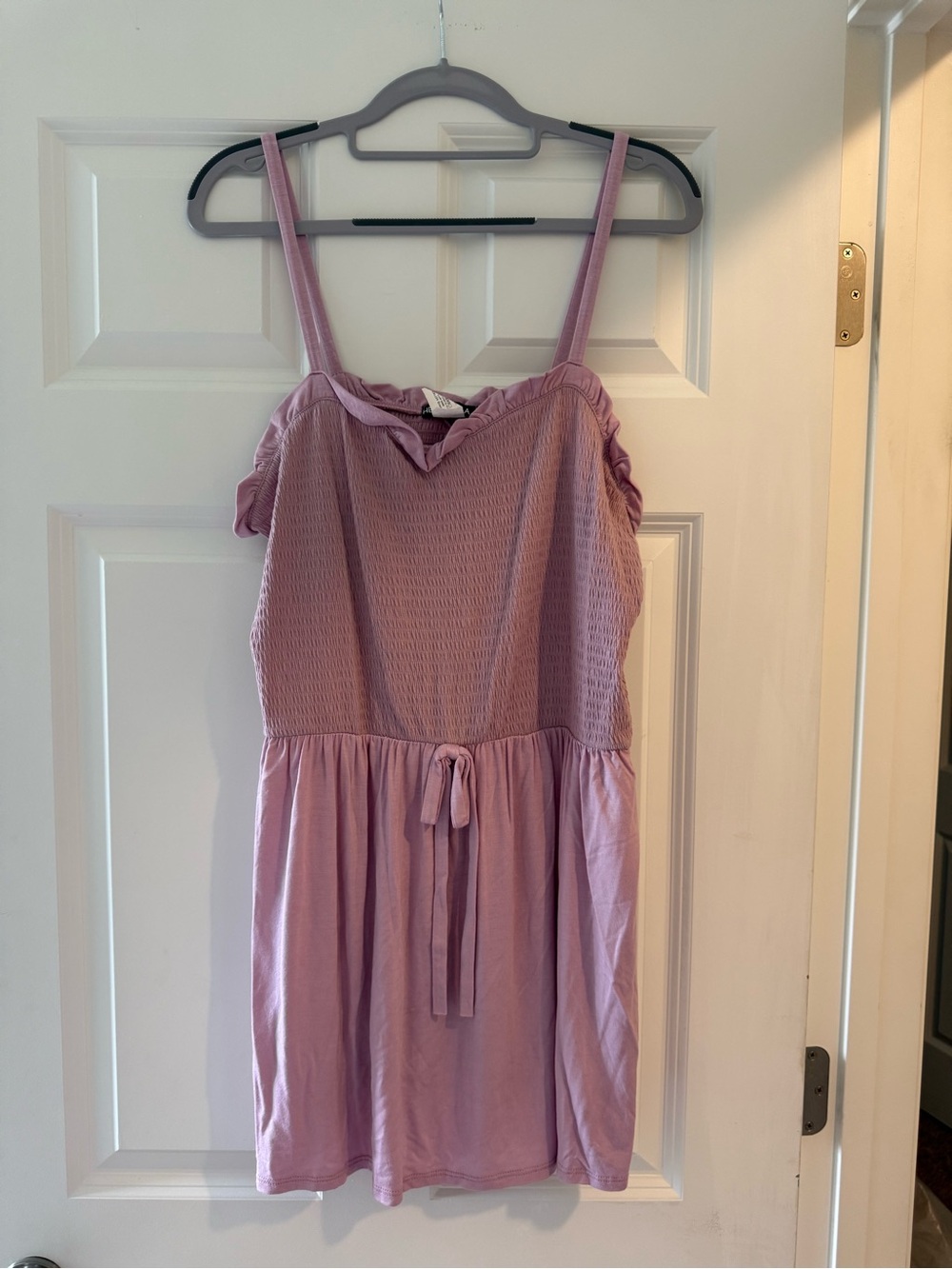 Heimish USA Lavender Smocked Tank Top